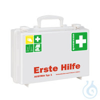 Erste-Hilfe Koffer SN-CD weiß mit Füllung Ö-Norm Z 1020-1 Erste-Hilfe Koffer...