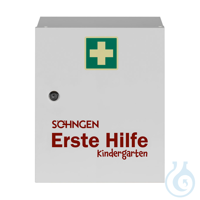 Verbandschrank Kindergarten, gefüllt Verbandschrank Kindergarten, gefüllt  