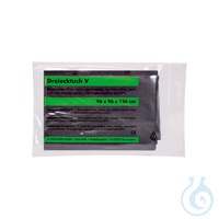 Dreiecktuch V schwarz DIN 13168 ca. 96 x 96 x 136 cm Dreiecktuch V schwarz...