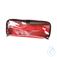 Modultasche rot für Rucksack groß 32 x 12 x 5 cm Modultasche rot für Rucksack...