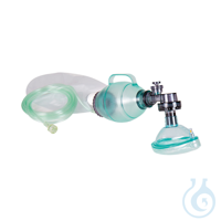 Einmal-Beatmungsbeutel mit Maske Gr. 3 für Kinder, mit O2-Reservoir  und...