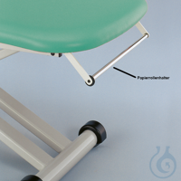 Papierrollenhalter für Papierrollen bis 59 cm Breite inkl. Halterung und...