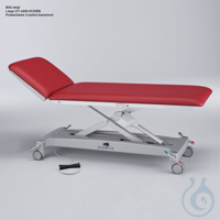 Untersuchungs- und Behandlungsliege Classic, ozean, Gestell RAL 9002...