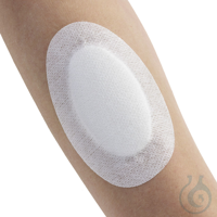 Optomed oval Spezialverband steril 9,5 x 6,5 cm (50 Stck.) UK = 60 Pack...
