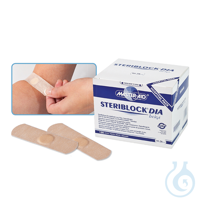Steriblock Dia Wundauflagen beige steril 95 x 28 mm (100 Stck.) UK = 60 Pack...