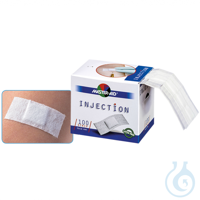 Injection Strip Injektionspflaster weiß, 39 x 18 mm (100 Stck.) UK = 144 Pack...