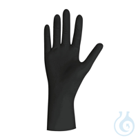 Select Black U.-Handschuhe Gr. XS Latex unsteril puderfrei schwarz (100...