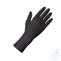 Select Black 300 U.-Handschuhe Gr. XS, Latex unsteril puderfrei (100 Stck.)...