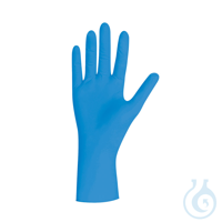 Blue Pearl Nitril U.-Handschuhe Gr. XS unsteril puderfrei blau (100 Stck.)...