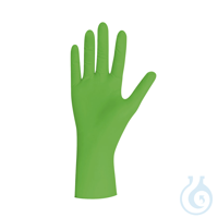Lime Pearl Nitril U.-Handschuhe Gr. XS unsteril puderfrei grün (100 Stck.)...