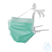 OP-Mundschutz Basic, mit Bändern, grün (50 Stck.) UK = 10 Pack OP-Mundschutz...