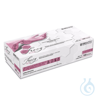 Unigloves FANCY ROSE Nitril U.-Handschuhe Gr. XS (100 Stck.) unsteril,...