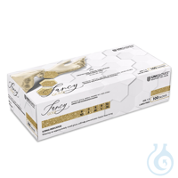 Unigloves FANCY GOLD Nitril U.-Handschuhe Gr. XS (100 Stck.) unsteril,...
