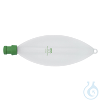 Atembeutel aus Silikon mit 22 mm Muffe 2300 ml, Standard Atembeutel aus...