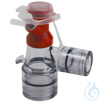 Tube Inhaler, doppel drehbar, rechtwinklig VE = 10 Stck. Tube Inhaler, doppel...