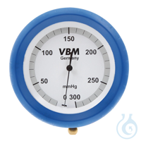 Manometer 300 mmHg zur Fixation an der Druckinfusionsmanschette, druckgeprüft...