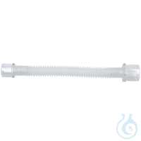 Gänsegurgel mit geradem Konnektor 22 mm A.D./15 mm I.D. zu 22 mm I.D. VE = 20...