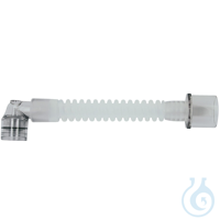 Gänsegurgel mit rechtwinkligem Drehkonnektor zu 22 mm I.D., 13 cm lang VE =...