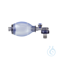 Silikon-Beatmungsbeutel 500 ml für Kinder, mit Druckbegrenzer 40 cm H2O...