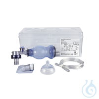 Silikon-Beatmungsbeutel-Set Babys, in transparentem Koffer...
