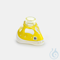 Bi-Maske Gr. 3 für Kinder, groß,  22 mm I.D., gelb, mit Silikonlippe Bi-Maske...
