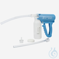Handabsaugpumpe blau, komplett Handabsaugpumpe blau, komplett  