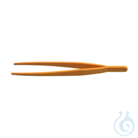 Pinzette, POM, gelb, stumpf, elastisch, Länge 145 mm VE = 50 Stck. Pinzette,...