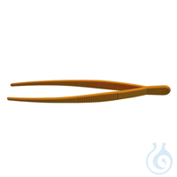 Pinzette, POM, gelb, stumpf, elastisch, Länge 180 mm VE = 25 Stck. Pinzette,...