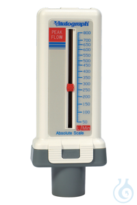 Peak Flow Meter Standard für Erwachsene und Kinder UK = 25 Stck. Peak Flow...