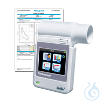 Vitalograph micro Hand-Spirometer mit PDF-Berichtssoftware (neue Ausführung)...