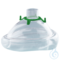 CPAP-/NIV-Einmal-Maske mit Luftkissen Gr. S (Kind) mit Haltering für...