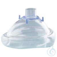 CPAP-/NIV-Einmal-Maske mit Luftkissen Gr. L (große Erwachsene) mit Haltering...