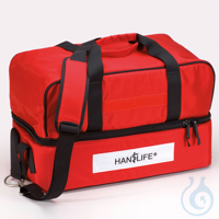 HAN-LIFE Rettungstasche leer, rot, Polyamid HAN-LIFE Rettungstasche leer,...