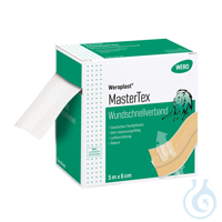 Weroplast MasterTex Wundschnellverband hautfarben 5 m x 6 cm Weroplast...