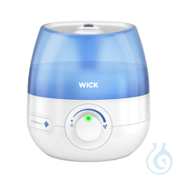 WICK Mini Kaltluft Ultraschall Luftbefeuchter WUL525E, weiß/blau UK = 2 Stck....