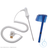 Sonde und Fassung, Kit, 1,2 m, oral / axillar für Sure Temp Plus 690/692...