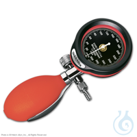 DuraShock DS55 Manometer allein Ø 50 mm, verchromt, 1-Schlauch, ohne...