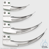 Fiber Optik English Macintosh Laryngoskop Spatel Grösse 1 Fiber Optik English...