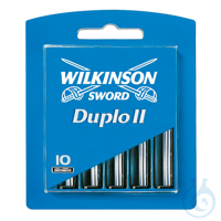 Ersatzklingen für Wilkinson Duplo II Plus (10 Stck.) Kart. = 10 Pack / UK =...