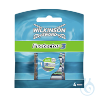 Ersatzklingen für Wilkinson Protector 3 (4 Stck.) Kart. = 10 Pack / UK = 200...