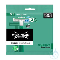 Einmal-Rasierer Wilkinson Extra 2 Sensitive (5 Stck) Pack = 10...