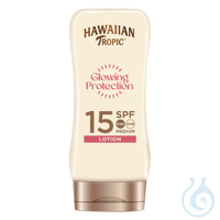 Hawaiian Tropic Glowing Protection Sun Lotion 180 ml mit LSF 15 Kart. = 6 Fl....