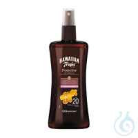 Hawaiian Tropic Glowing Protective  Dry Spray Oil 200 ml LSF 20 Kart. = 6 Fl....