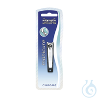 Nagelknipser chrom Wilkinson mit Nagelfang #W302311200# Pack = 6 Stck....