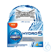 Ersatzklingen für Wilkinson Hydro 5 (4 Stck.) Kart. = 10 Pack / UK = 200 Pack...