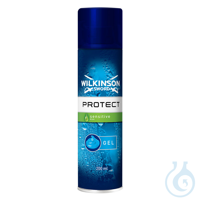 Wilkinson Protect Rasiergel Sensitive 200 ml#WLS W304324900# Pack = 6 Dosen...