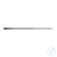 Messstab mit Millimeter-Einteilung, 15 cm, nicht kalibriert Messstab mit...