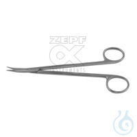 Präparierschere, gebogen, spitz/spitz, 15 cm Präparierschere, gebogen,...