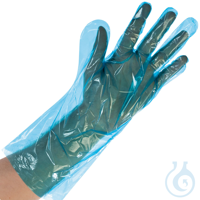 LDPE-Handschuhe Softline, blau glatt LDPE-Handschuhe Softline, blau glatt