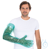 LDPE-Handschuhe Softline Long, grün glatt LDPE-Handschuhe Softline Long, grün...